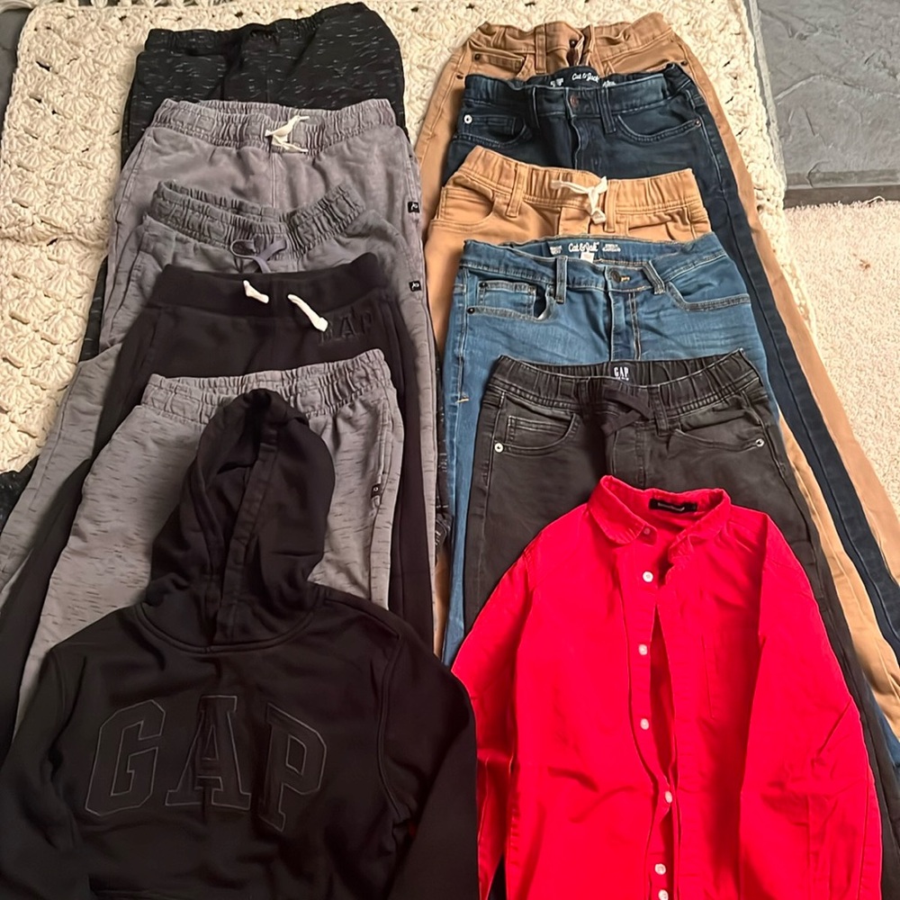 Lot of boys 10/12 clothes